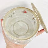 Tea Light Cup Warmer |White Speckled Clay